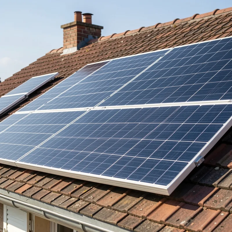 Compteur communicant et coffret de raccordement d&rsquo;une installation solaire
