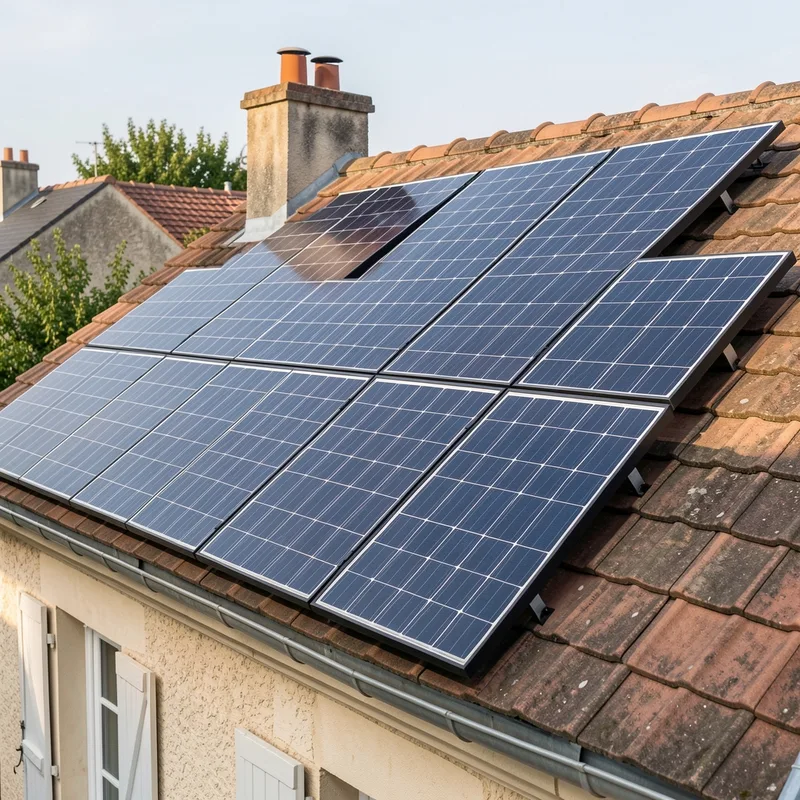 Facture détaillée d&rsquo;une installation photovoltaïque avec ligne de TVA