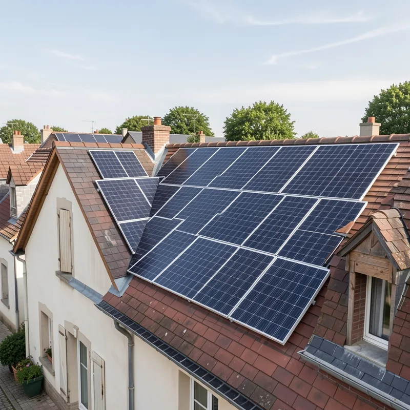 TVA réduite sur les panneaux photovoltaïques